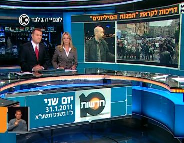 תרגום לשפת סימנים בטלויזיה ובאתרי אינטרנט