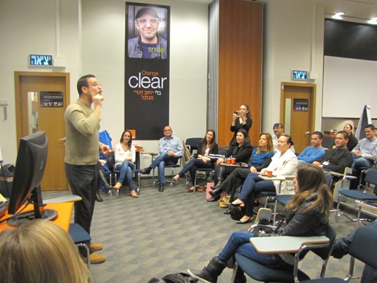 Experiential lecture for Orange employees