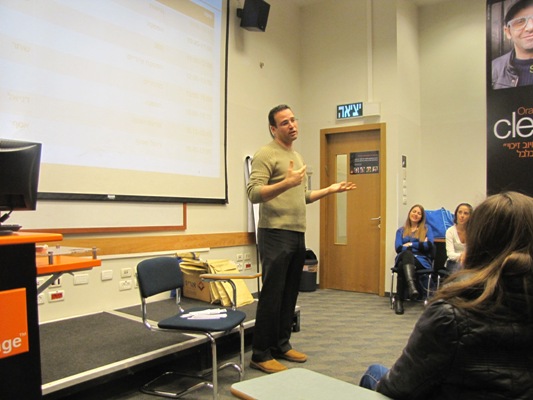 Experiential lecture for Orange employees