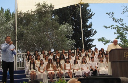 תרגום ביקור האפיפיור